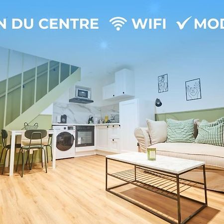 Nouveaute ! Lille T3 Avec Decor Moderne, Wifi Bagian luar foto